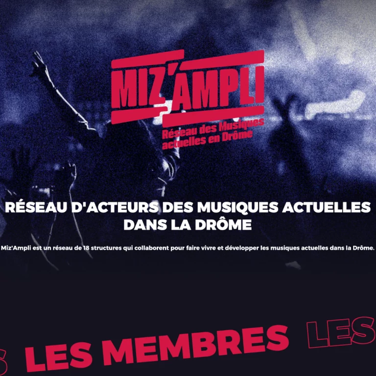 MIZ’AMPLI | nouveau site web en ligne